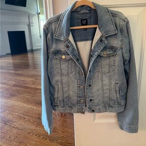 GAP Women's Faded Blue Jean Jacket